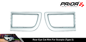 Rear Eye Cat Rim for Scorpio (Type-3,4) 2014-Onwards Model (Set of 2)