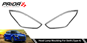 Head Lamp Moulding for Swift (Type-4) 2018-Onwards Model (Set of 2 Pcs.)