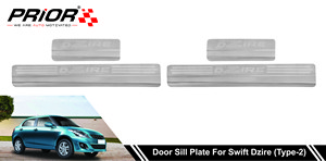 DOOR SILL PLATES for Maruti Suzuki SWIFT DZIRE 2011-2015 Model Type 2