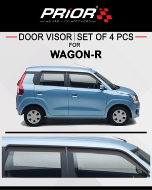 Door Visors For Wagonr (Type-5) 2020-Onwards Model (Set of 4 Pcs.) 