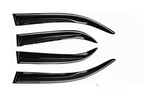 ABS chromeline door visor for Tata Nexon | set of 4 pcs
