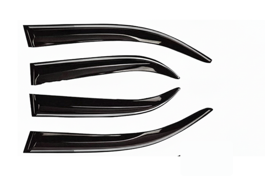 ABS chromeline door visor for Tata Nexon | set of 4 pcs