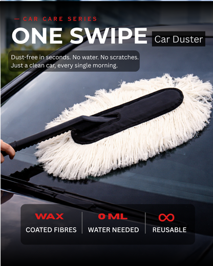 PRIOR One swipe Car Duster (with wax coated strands)