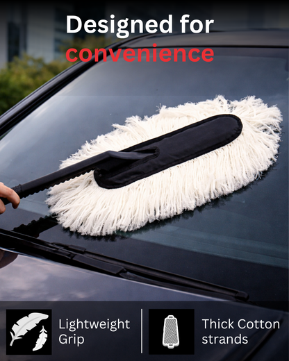 PRIOR One swipe Car Duster (with wax coated strands)