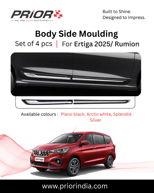 Body side moulding for Suzuki Ertiga | set of 4 pcs