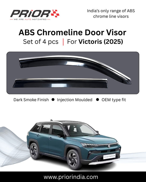 ABS chromeline Door Visor for Suzuki Victoris | set of 4 pcs