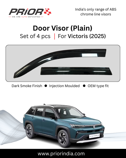 Plain Door Visor for Suzuki Victoris | set of 4 pcs