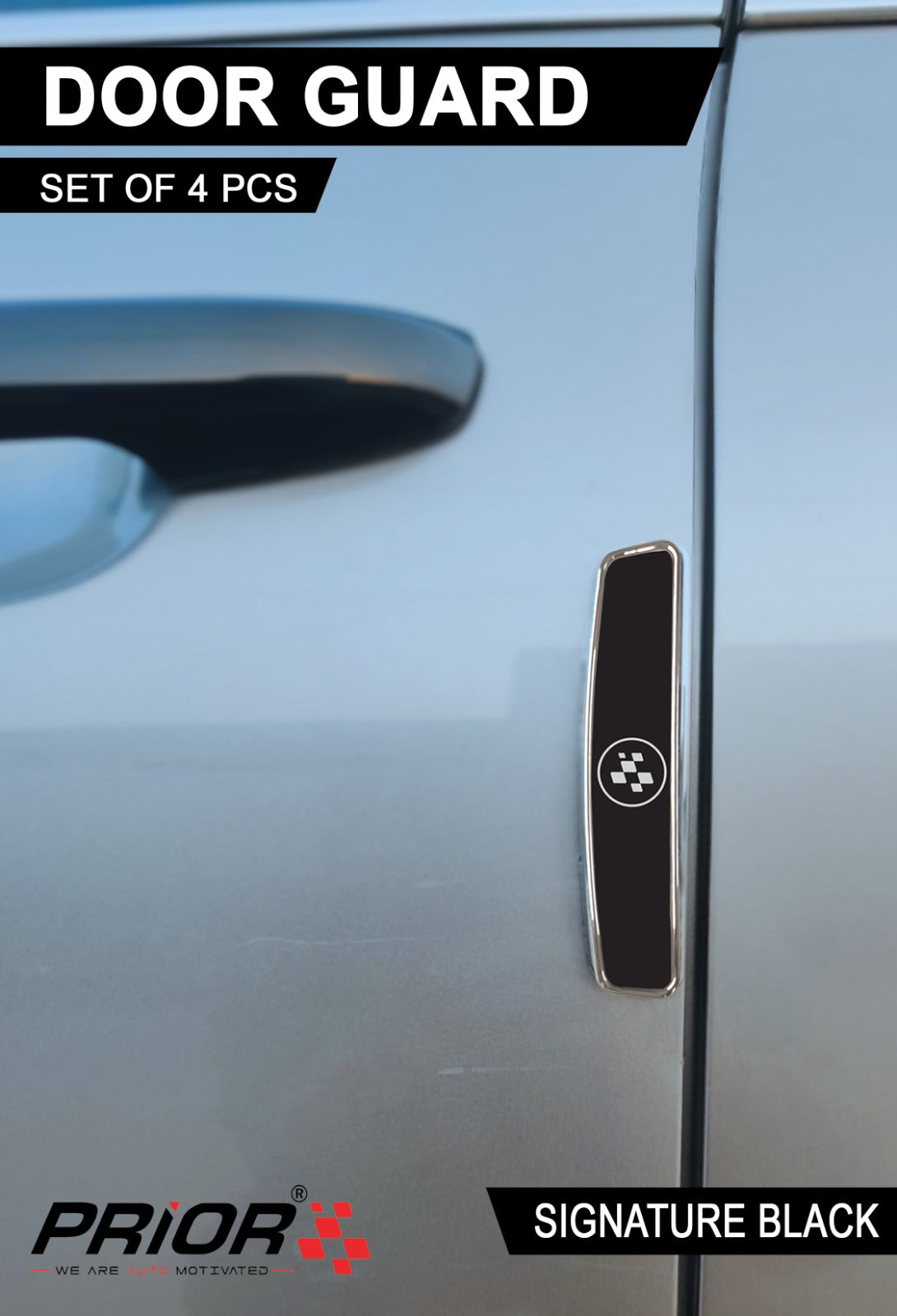 Door Edge guard | Signature Black | Set of 4 pcs