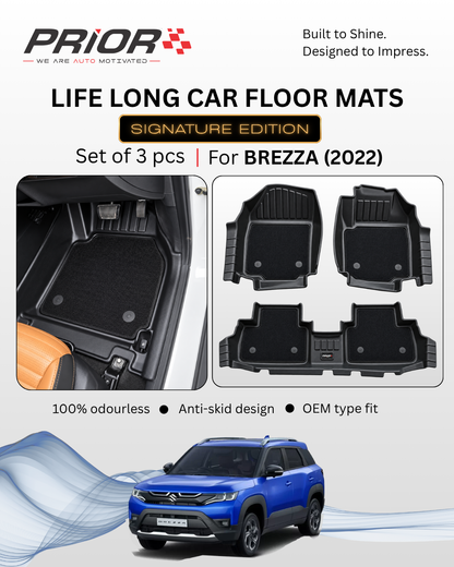 PRIOR Signature edition Lifelong Mat for MARUTI SUZUKI BREZZA