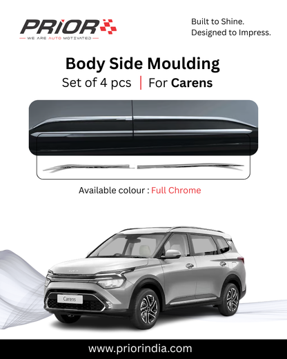 Body side moulding for Kia Carens | set of 4 pcs