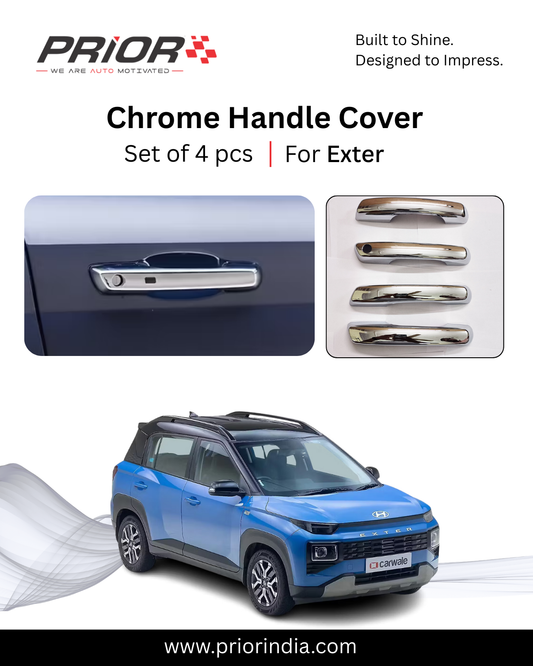 Chrome Handle Cover for Hyundai Exter | Set of 4 pcs
