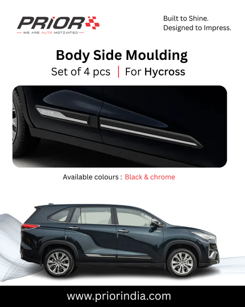 Body side moulding for Toyota Innova Hycross | set of 4 pcs