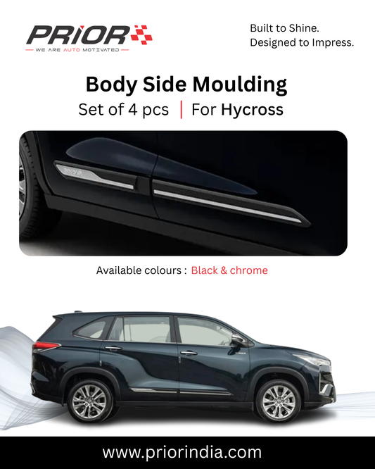 Body side moulding for Toyota Innova Hycross | set of 4 pcs