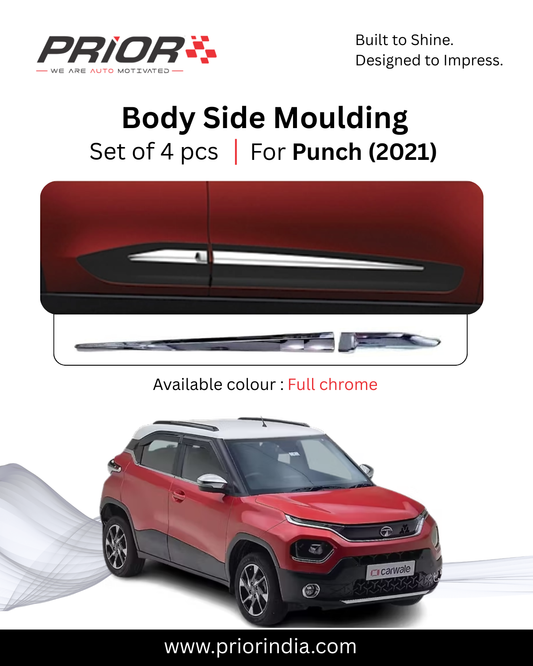 Body side moulding for Tata Punch | set of 4 pcs