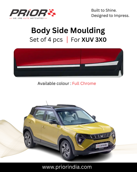 Body side moulding for Mahindrra Xuv 3xo | set of 4 pcs