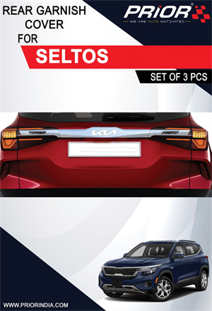 Rear garnish cover for SELTOS (new logo)