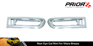 Rear Eye Cat Rim for Vitara Brezza 2015-Onwards Model (set of 2 pcs.) (T-1,2)