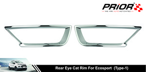 Rear Eye Cat Rim for Ecosport (Type-1) 2012-2018 Model (Set of 2)