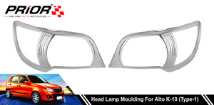 Head Lamp Moulding for Alto K-10 (Type-1) 2015-Onwards Model (Set of 2 Pcs.)