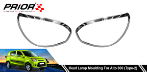 Head Lamp Moulding for Alto 800 (Type-2) 2016-Onwards Model (Set of 2 Pcs.)
