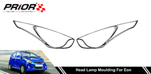 Head Lamp Moulding for EON (Type-1) 2011-Onwards Model (Set of 2 Pcs.)