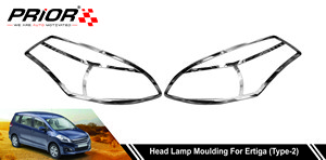 Head Lamp Moulding for Ertiga (Type-2) 2016-Onwards Model (Set of 2 Pcs.)