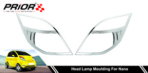 Head Lamp Moulding for Nano (Type-1) 2012-Onwards Model (Set of 2 Pcs.)