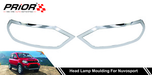 Head Lamp Moulding for Nuvosport (Type-4) 2015-Onwards Model (Set of 2 Pcs.)