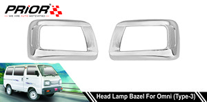 Head Lamp Moulding for Omni (Type-3) 2014-2019 Model (Set of 2 Pcs.)