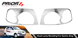 Head Lamp Moulding for Santro Xing 2003-2014 Model (Set of 2 Pcs.)