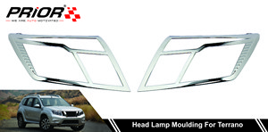 Head Lamp Moulding for Terrrano (Type-2) 2013-Onwards Model (Set of 2 Pcs.)