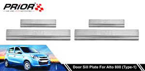 DOOR SILL PLATES for Maruti Suzuki Alto 800 2012-2020 Model Type 1,2