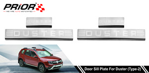 DOOR SILL PLATES for RENAULT DUSTER 2012-2020 Model Type 1,2