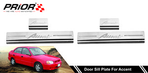 DOOR SILL PLATES for HYUNDAI ACCENT 2010-2020 Model Type 1