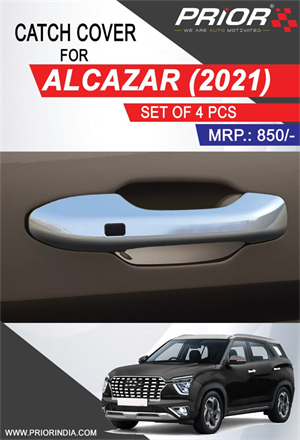 Chrome Catch cover for ALCAZAR (2021 - onwards)