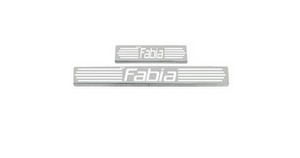 DOOR SILL PLATES for SKODA FABIA 2012-2020 Model Type 1