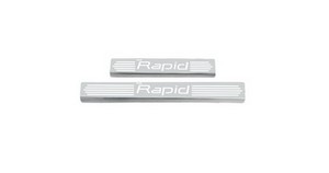 DOOR SILL PLATES for SKODA RAPID 2011-2020 Model Type 1
