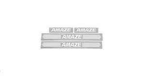 DOOR SILL PLATES for HONDA AMAZE 2013-2018 Model Type 1