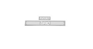 DOOR SILL PLATES for HONDA BRIO 2011-2016 Model Type 1